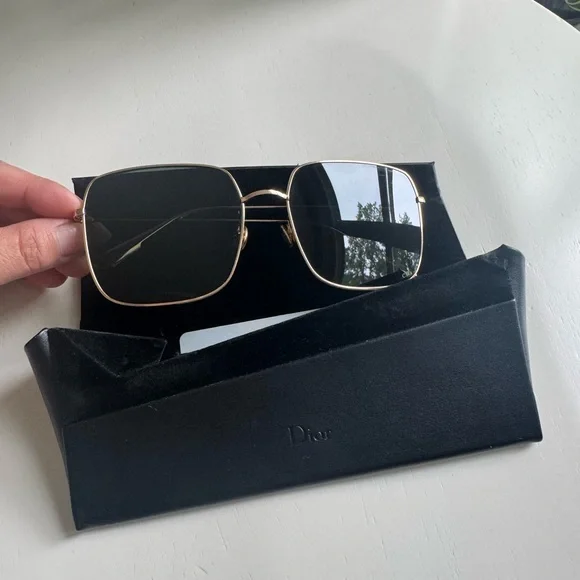 Dior Elegant Black Eyewear Eyeglasses DIOR DIORGLOWO B1I 1000 53-16 Black in stock main image 2